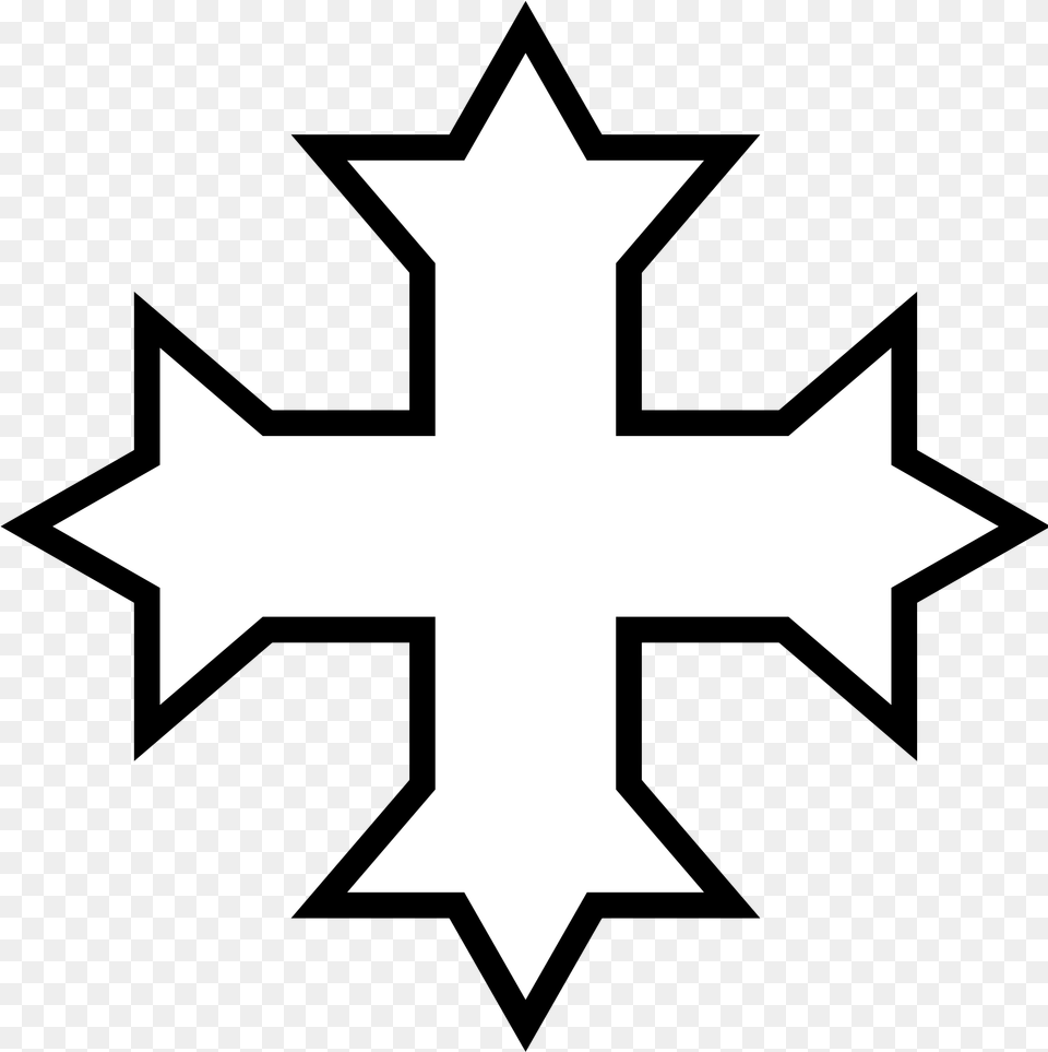 Cross Clipart Outline Coptic Cross Clipart, Symbol, Star Symbol, Outdoors, Nature Png Image