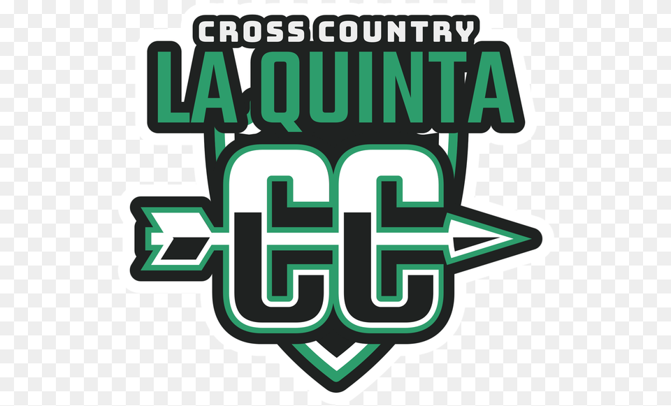 Cross Country Logo Maker With Arrow Graphic High School Cross Country Logos, Sticker, Symbol, Gas Pump, Machine Png Image