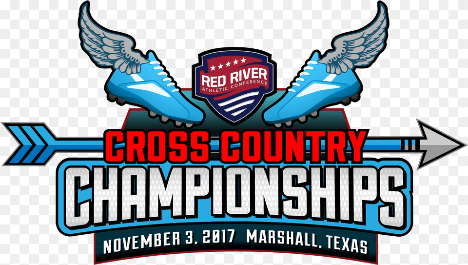 Cross Country Red River Athletic Conference, Emblem, Symbol, Logo, Baby Free Png Download