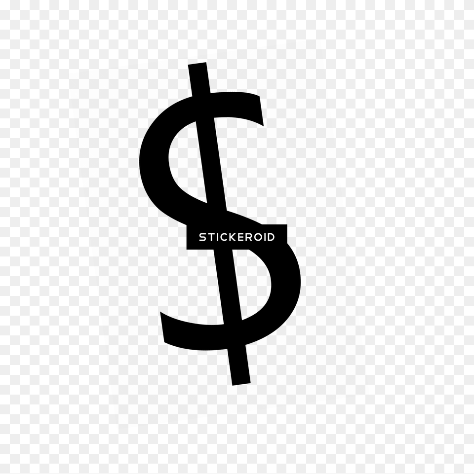 Cross Dollar Sign, Text Free Png Download