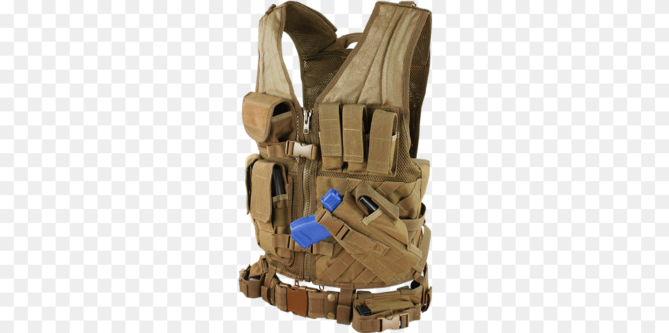 Cross Draw Vest, Clothing, Lifejacket Free Png