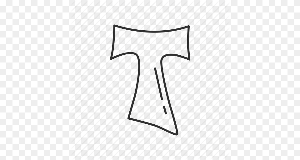 Cross Evil Symbol Letter T Tau Cross Icon, Furniture, Gate, Home Decor Free Transparent Png