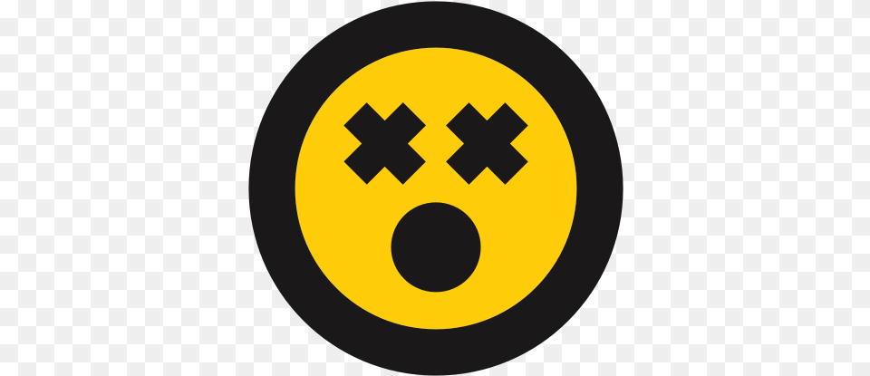Cross Eyed Dead Emoji Shocked Icon Circle, Logo, Symbol Png Image