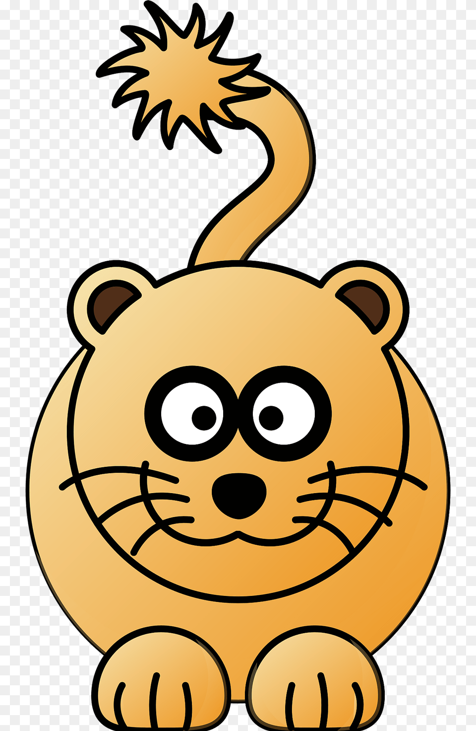 Cross Eyed Lioness Clipart Png Image