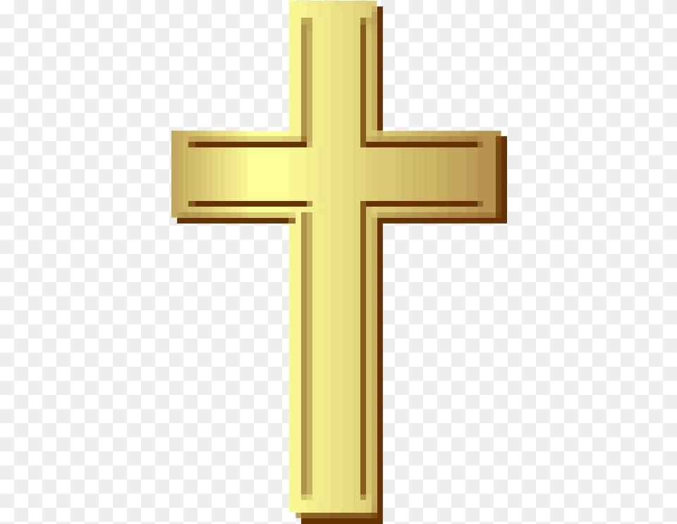 Cross Gold Background Clipart Clip Art Background Gold Cross Clipart, Symbol Png Image
