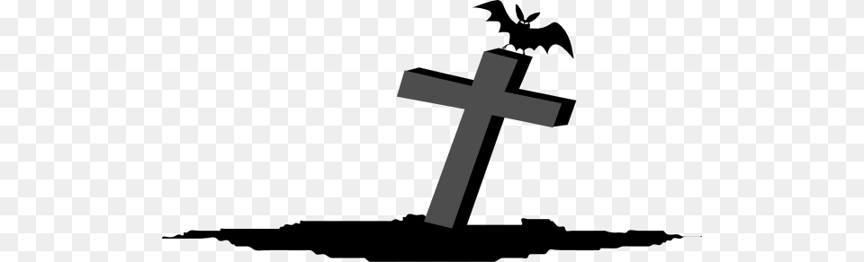 Cross Graveyard Rip Clip Art, Symbol, Animal, Bird Png Image