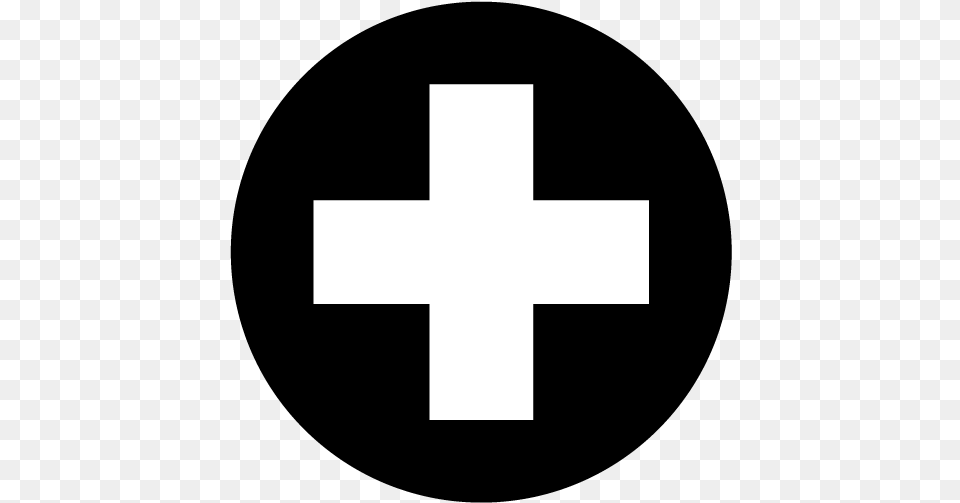 Cross Hospital Icon Plus Sign Circle, Symbol Free Png