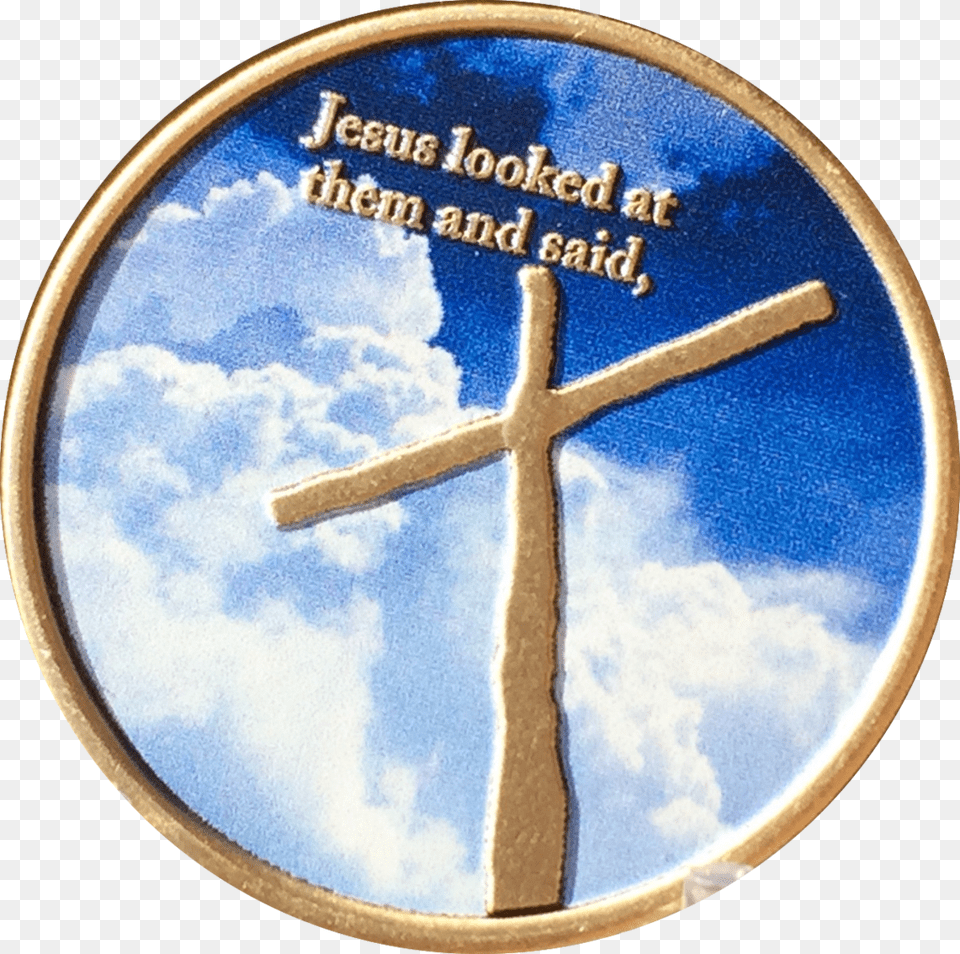 Cross In My Pocket With God All Things Are Possible Circle, Symbol Png