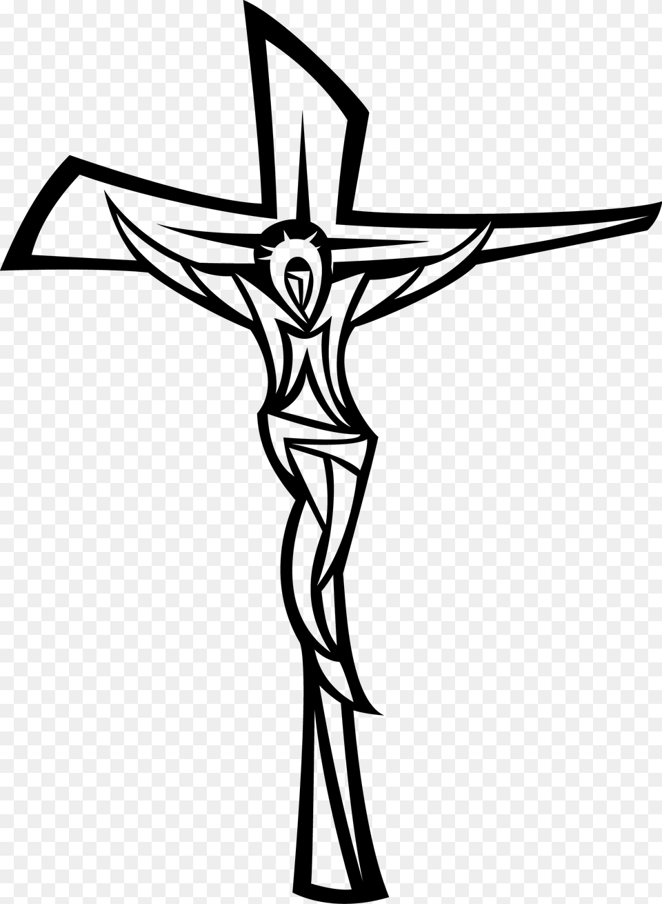 Cross Jesus Art Clipart Jesus Cross Logo, Symbol, Crucifix Free Png
