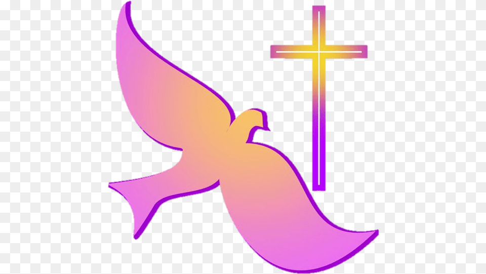 Cross Jesus Christianity Christian God Symbol Clip Art Christian Symbols, Purple Png