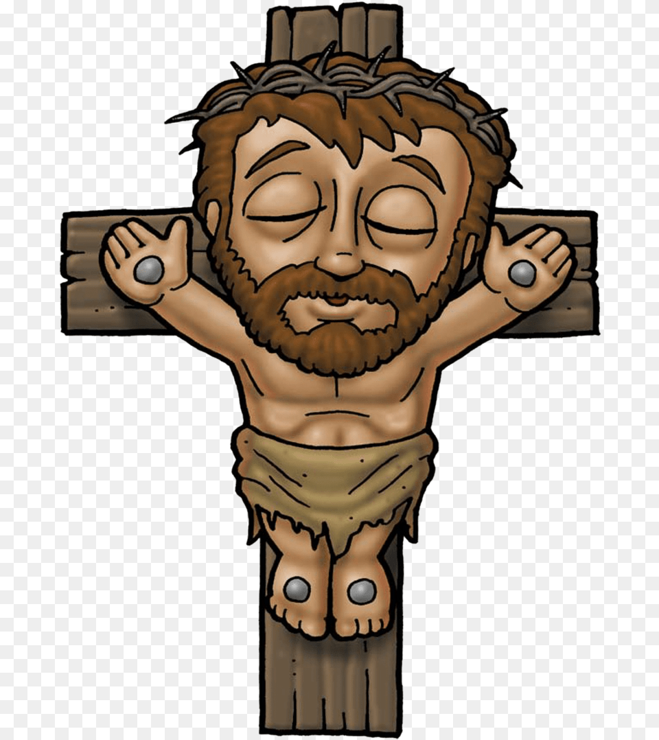 Cross Jesus Clipart, Symbol, Baby, Person, Face Free Png