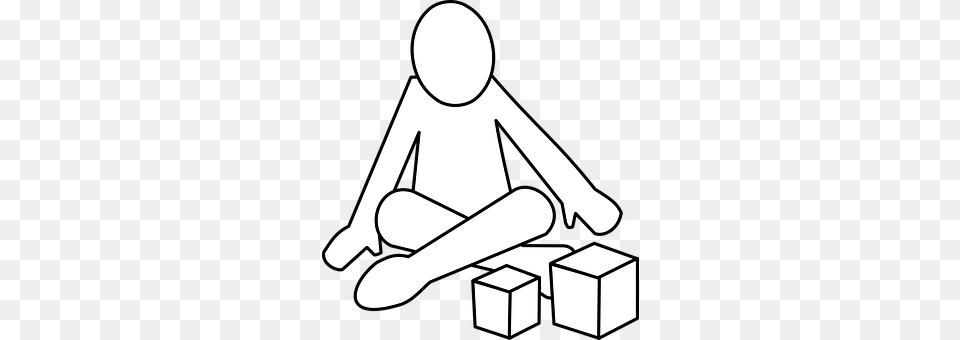 Cross Legged Box, Cardboard, Carton, Person Free Png