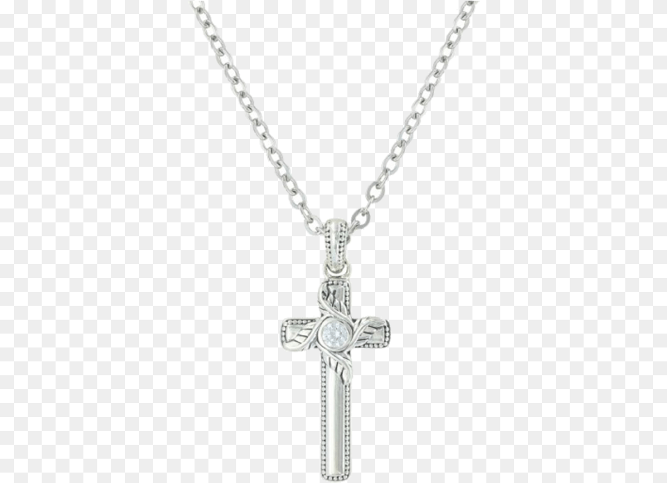 Cross Necklace Transparent, Accessories, Symbol, Jewelry, Diamond Free Png