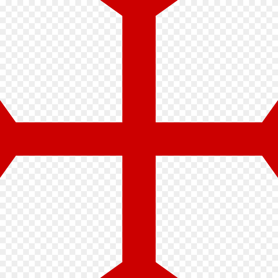 Cross Of The Knights Templar, Symbol Free Png Download