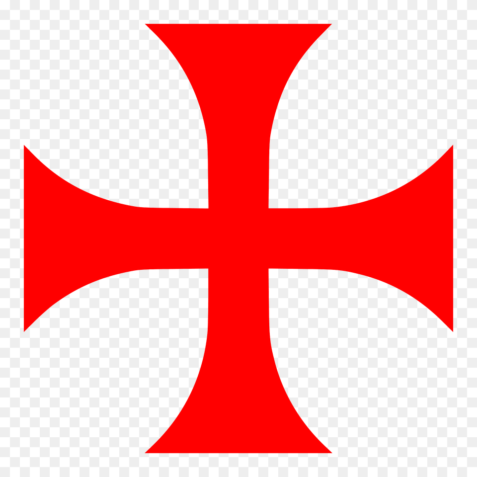 Cross Pattee Alternate Red Clipart, Logo, Symbol Png
