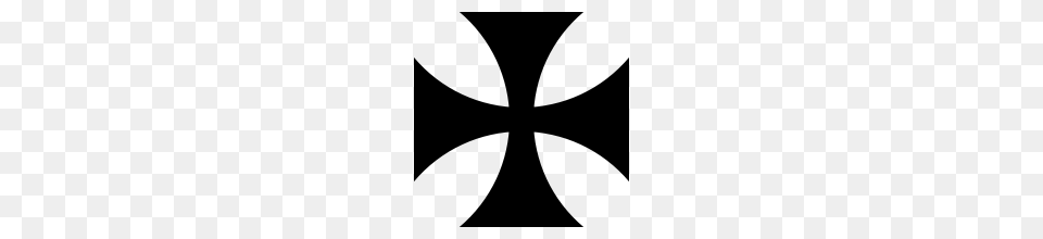 Cross Pattee Heraldry Iron Cross Cricut, Gray Free Png