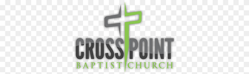 Cross Point Web Shadow Cross Point Baptist Church, Symbol, Logo, Weapon Free Png Download