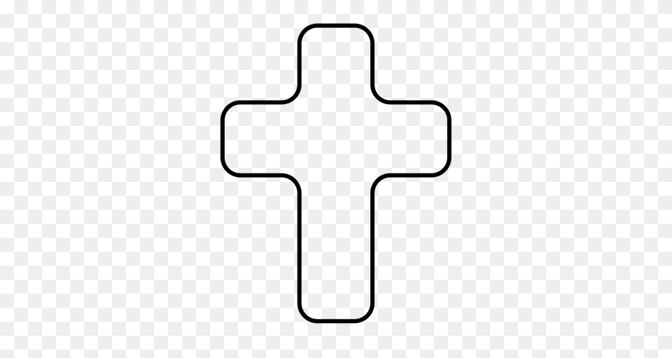 Cross Religion Outline Icon, Symbol, First Aid Free Png Download