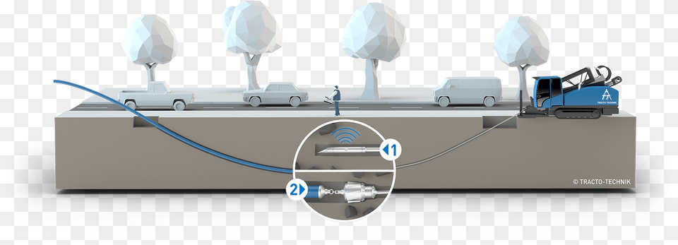 Cross Section Horizontal Drilling, Person, Machine, Wheel Png Image