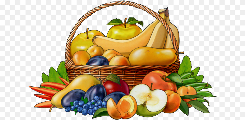 Cross Stitch Fruit Basket Clipart Download Cross Stitch Fruit Basket, Food, Plant, Produce, Pear Free Transparent Png
