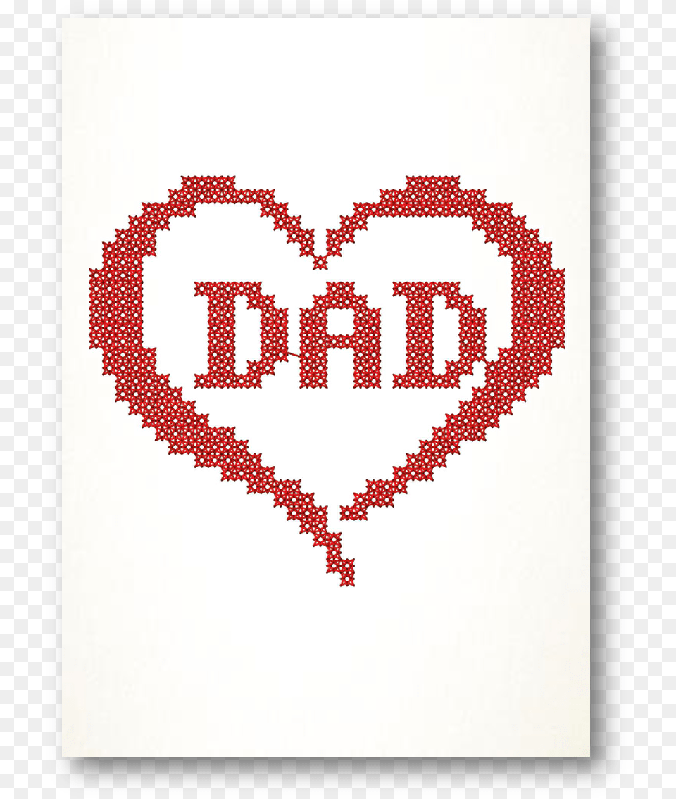 Cross Stitch Mom, Heart, Dynamite, Weapon Free Png Download
