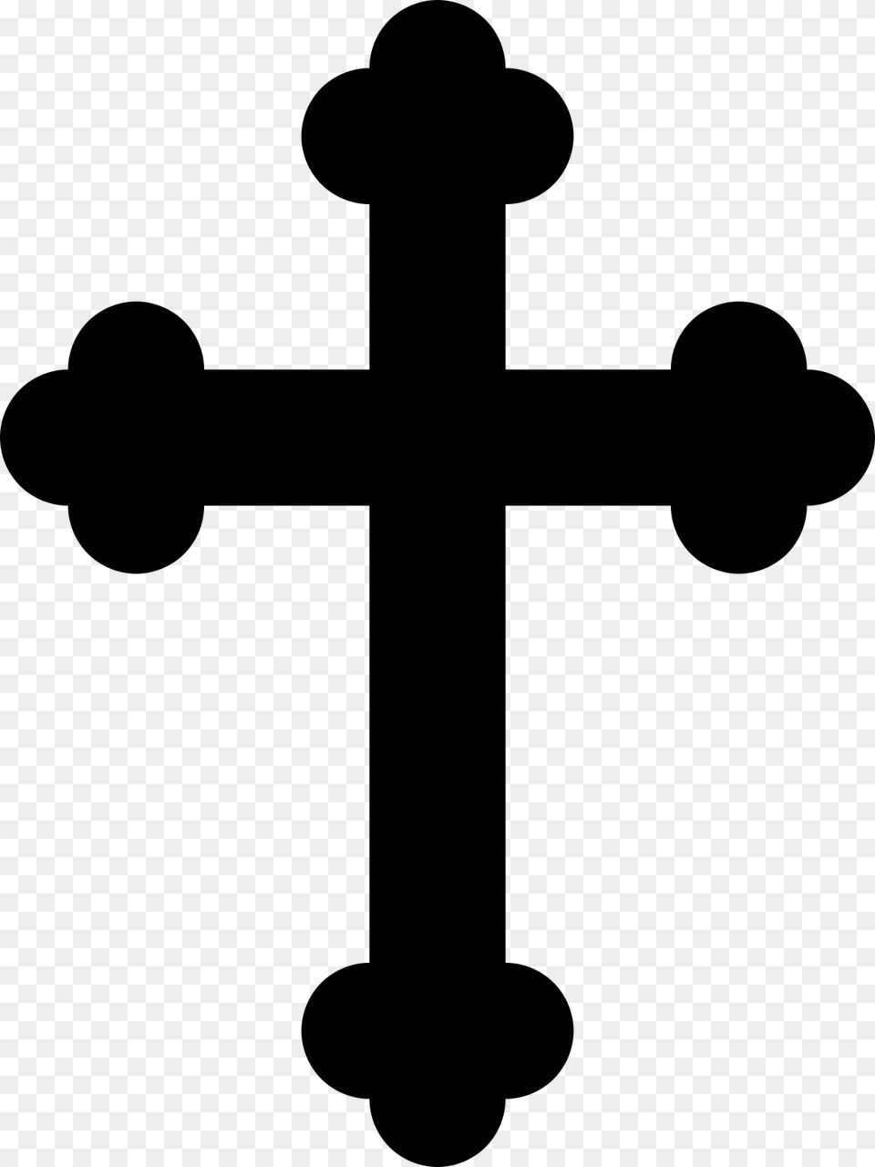 Cross Svg File, Gray Free Png Download