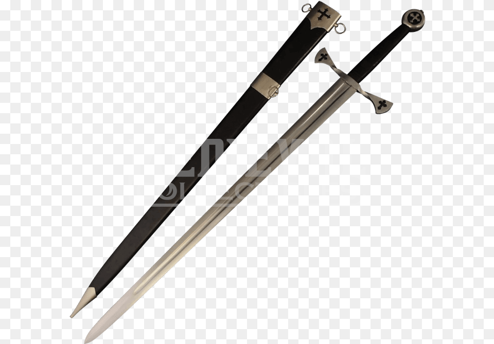 Cross Sword Bastard Swords, Weapon, Blade, Dagger, Knife Free Png Download