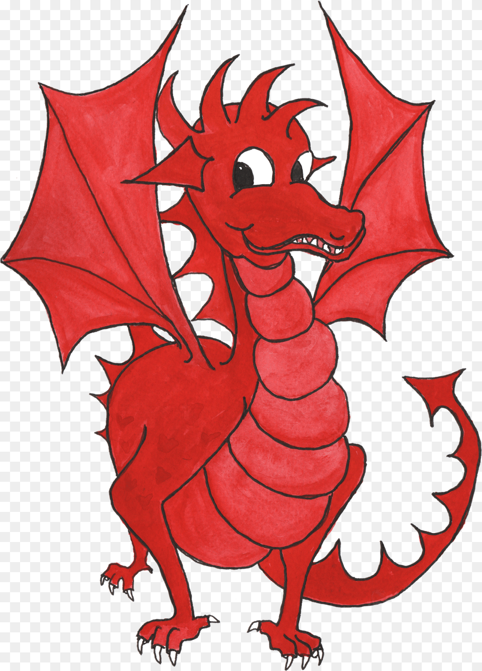 Cross With Flowers Clipart At Getdrawings St David39s Day Dragon, Animal, Bird Free Png
