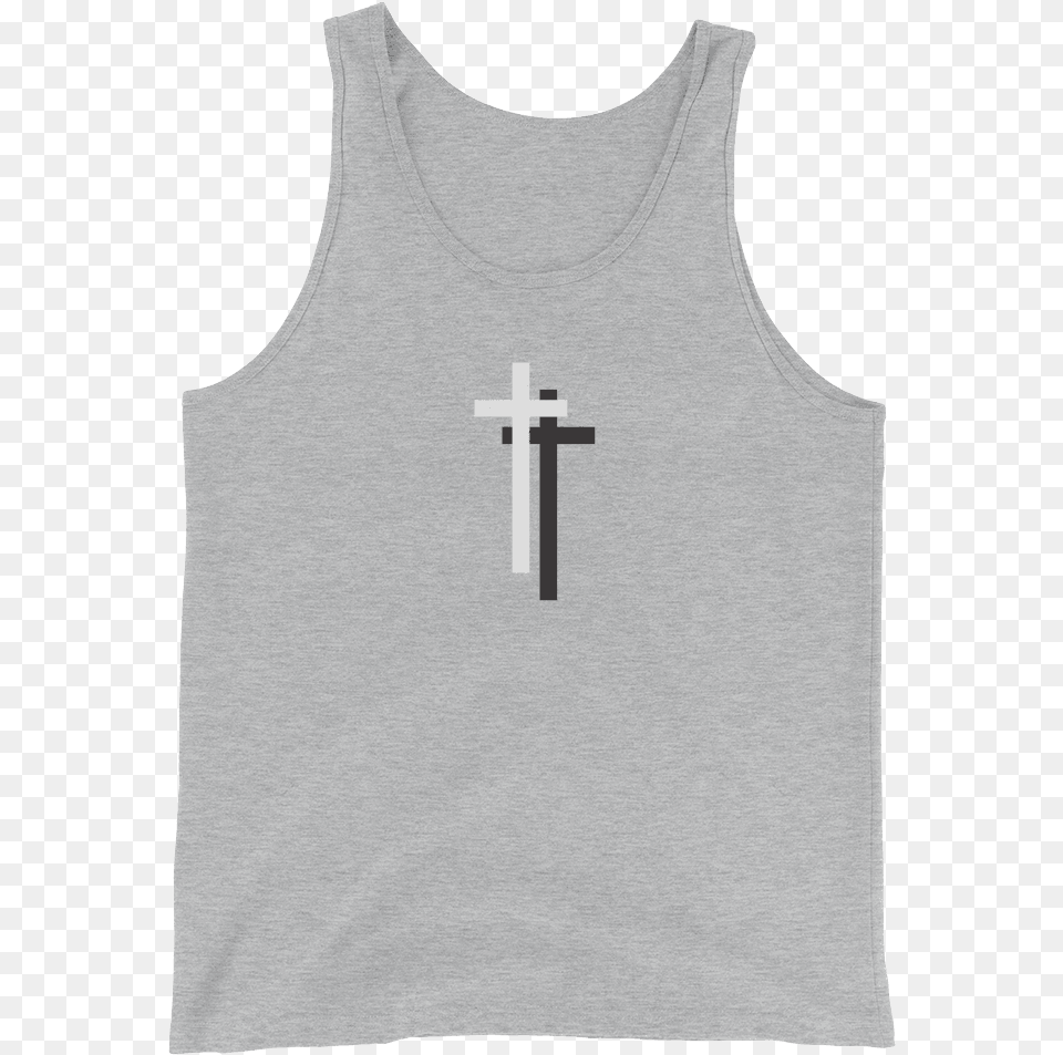 Cross With Shadow Top, Symbol, Clothing, Tank Top Free Png