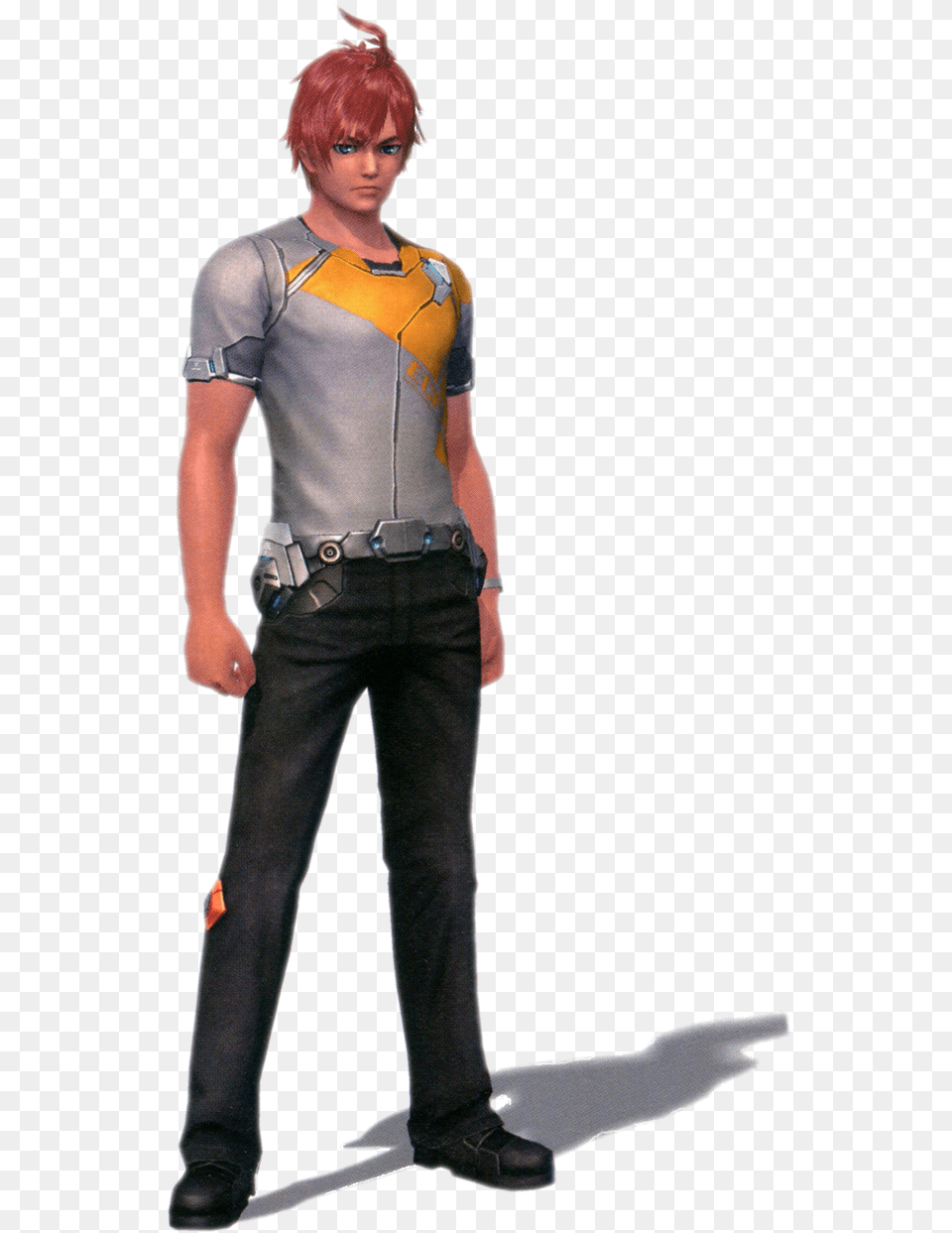 Cross Xenoblade, Person, Clothing, Costume, Pants Png