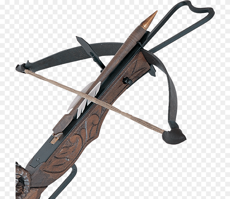 Crossbow Bolt Bow And Arrow Archery Transparent Ancient Chinese Crossbow, Weapon Free Png Download