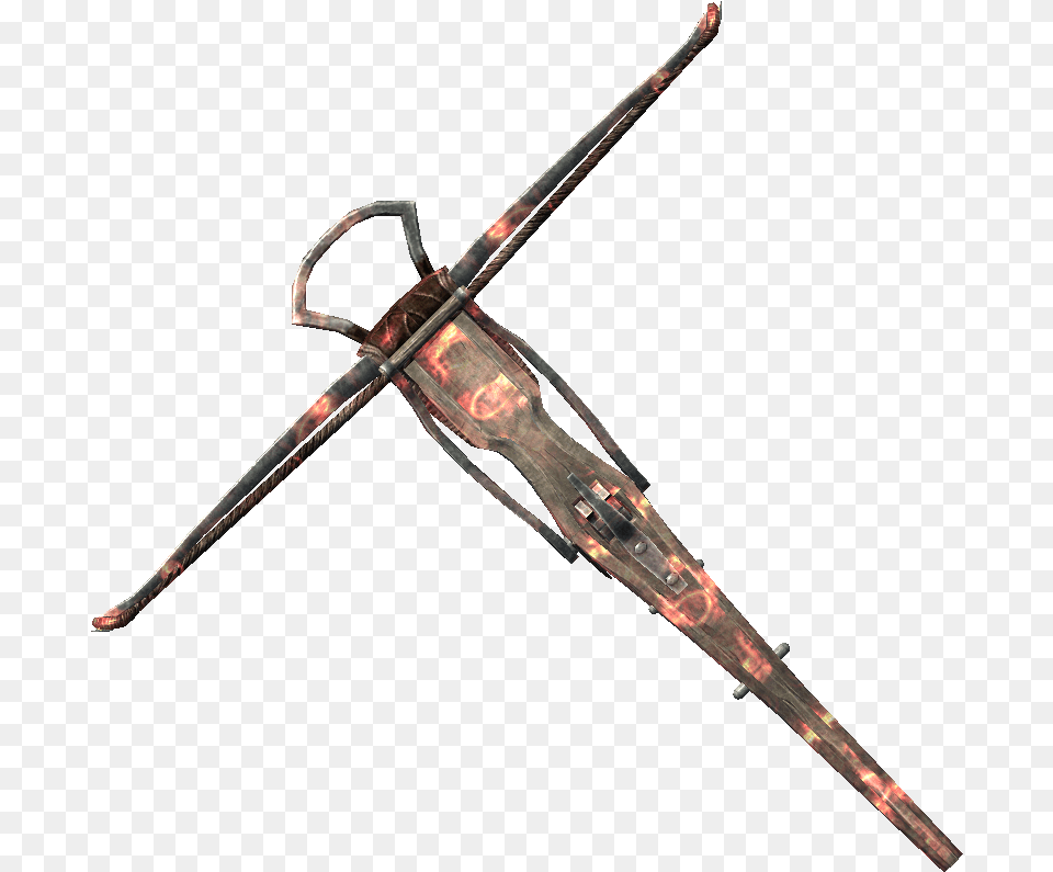 Crossbowoffiredamage Crossbow, Sword, Weapon, Blade, Dagger Free Png