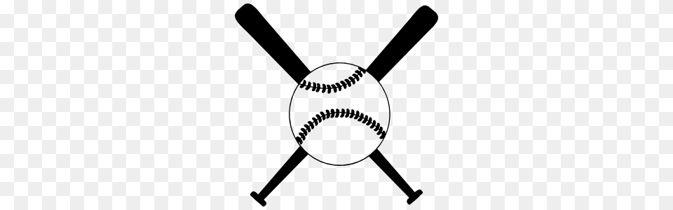 Crossed Baseball Or Softball Bats Sticker, People, Person, Sport, Baseball Bat Free Png Download