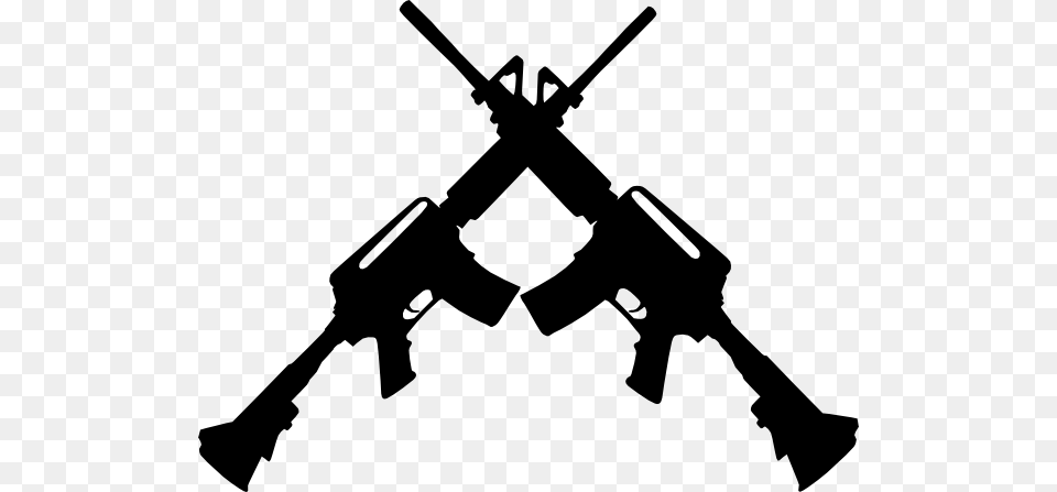 Crossed Clipart, Weapon, Rifle, Gun, Firearm Free Png Download