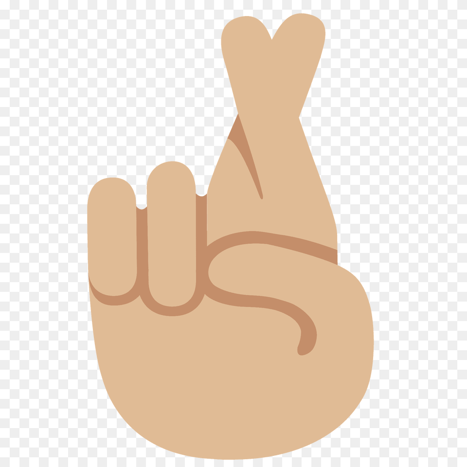 Crossed Fingers Emoji Clipart, Body Part, Finger, Hand, Person Free Png