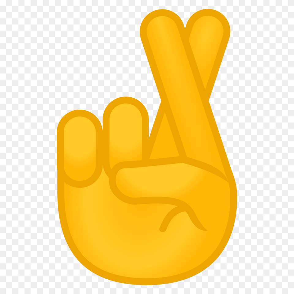 Crossed Fingers Emoji Clipart, Clothing, Glove, Body Part, Hand Free Png