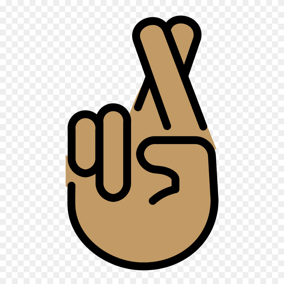 Crossed Fingers Emoji Clipart, Body Part, Cutlery, Hand, Person Free Png