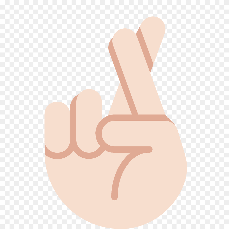 Crossed Fingers Emoji Clipart, Body Part, Finger, Hand, Person Free Png