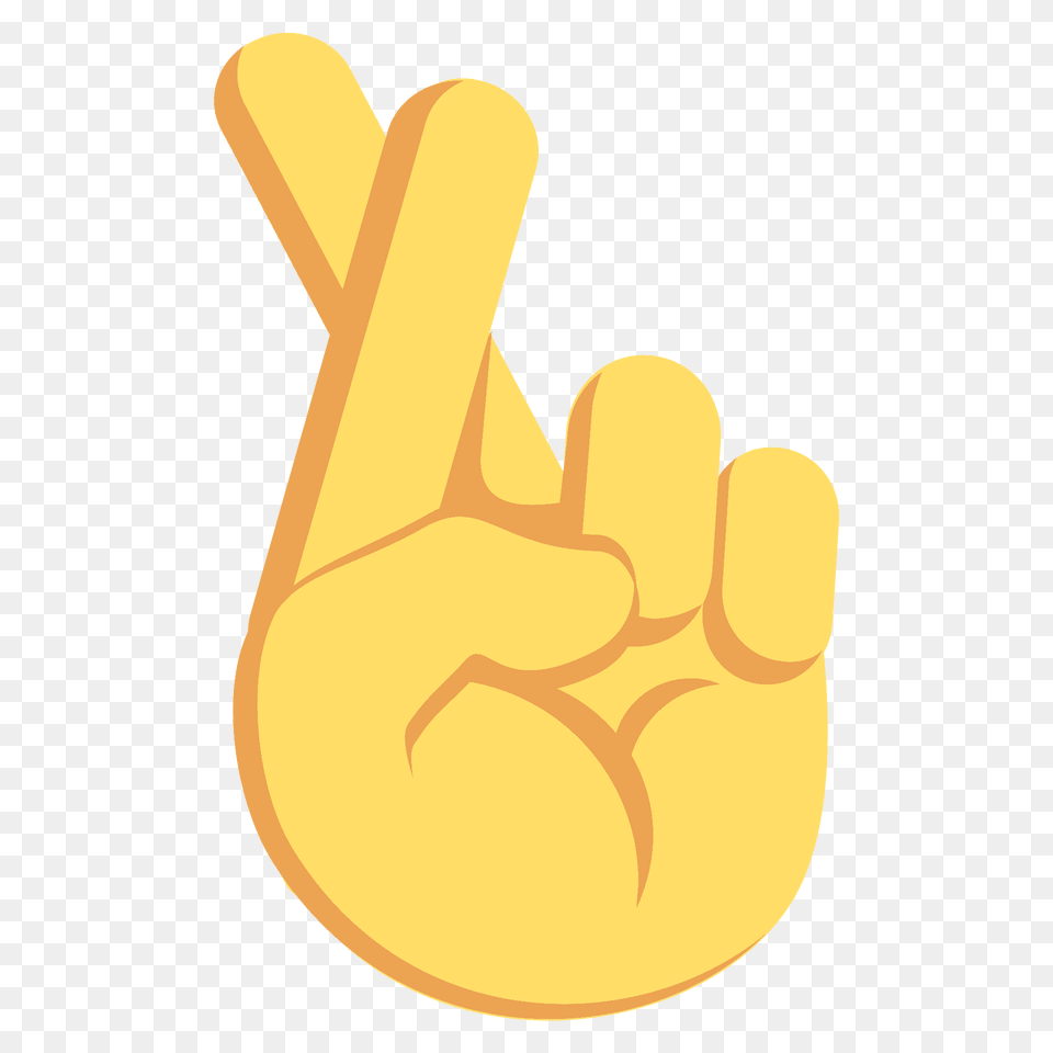 Crossed Fingers Emoji Clipart, Body Part, Hand, Person, Finger Free Png