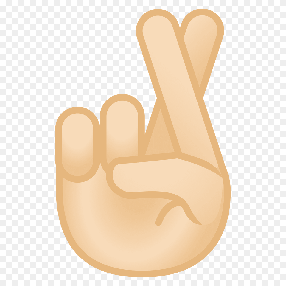 Crossed Fingers Emoji Clipart, Body Part, Hand, Person Png Image