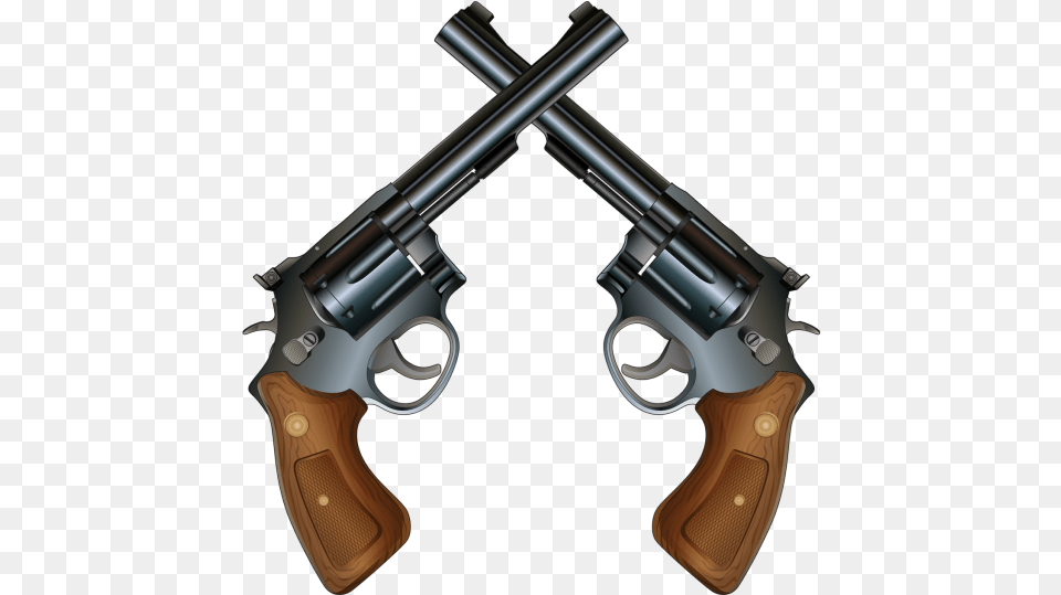 Crossed Guns Neurociencias Crimen Amp Corrupcion White Mind Distortion, Firearm, Gun, Handgun, Weapon Free Png Download