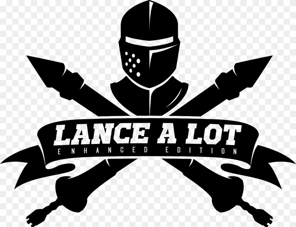 Crossed Lances Black Lance A Lot Enhanced Edition, Gray Free Png