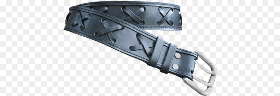 Crossed Leather Belt, Accessories, Buckle Free Png Download