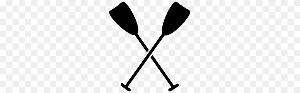 Crossed Oars Sticker, Paddle, Device, Grass, Lawn Png Image