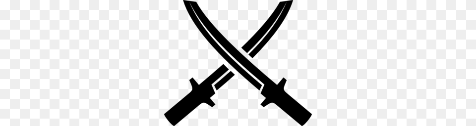 Crossed Swords Clip Art, Gray Png Image
