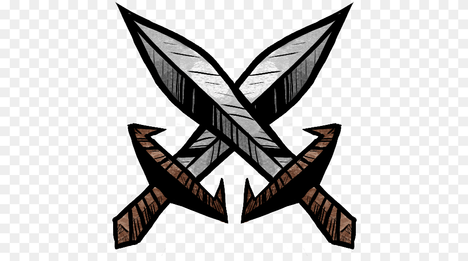 Crossed Swords Emblem, Triangle, Architecture, Building, Art Free Png
