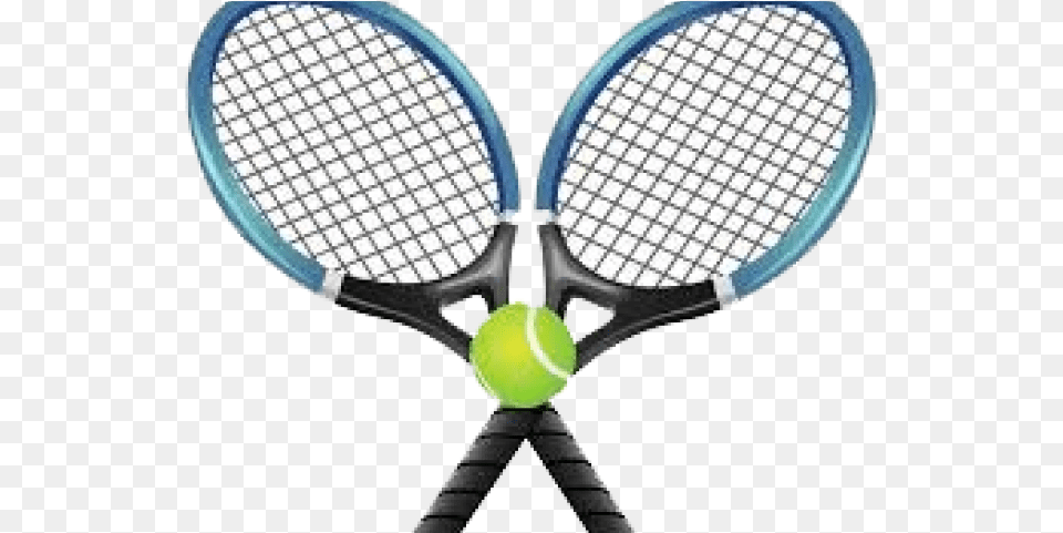 Crossed Tennis Racket, Ball, Sport, Tennis Ball, Tennis Racket Free Png Download