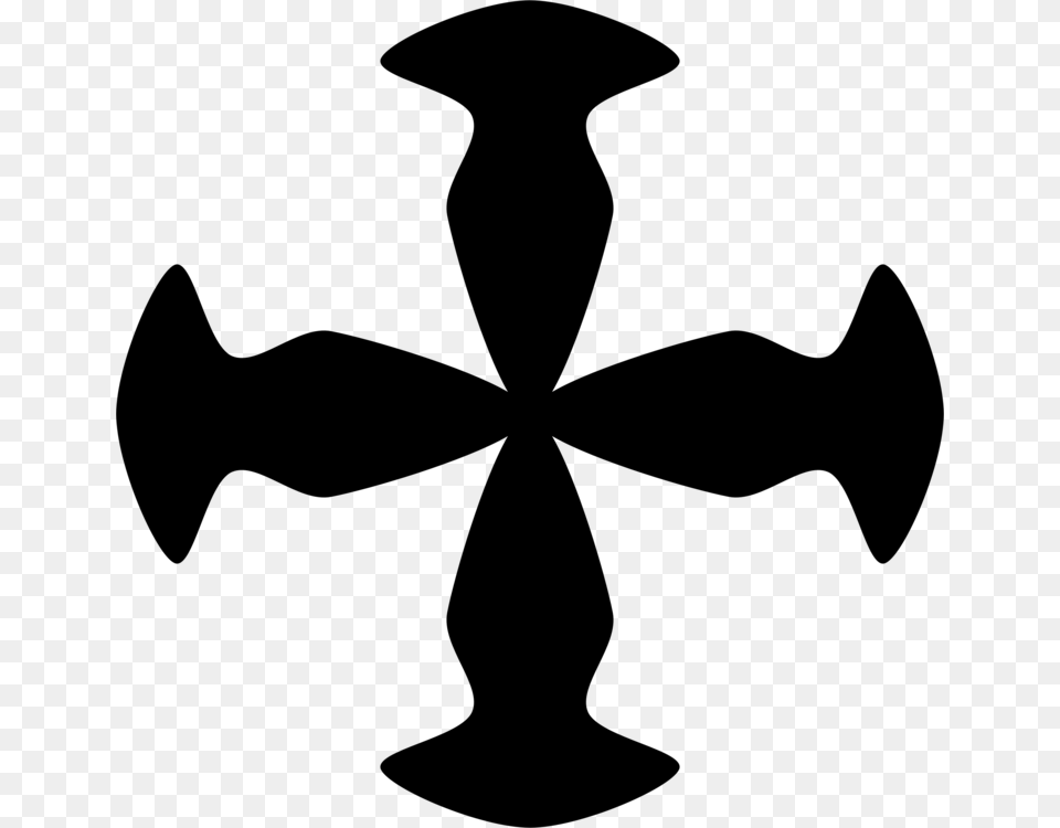 Crosses In Heraldry San Damiano Cross Cross Of Saint James Cross, Gray Free Png Download