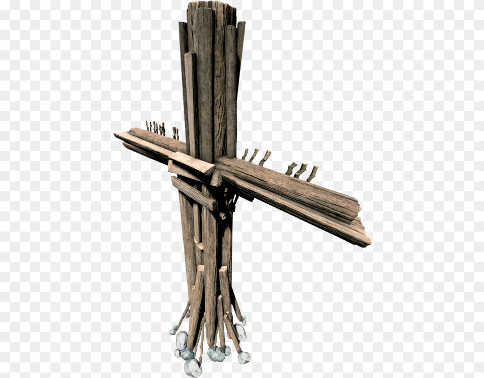 Crossfarket Forest Game Crucifix, Cross, Symbol, Wood Png