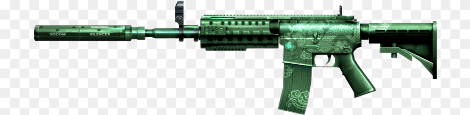 Crossfire Wiki M4a1 Xs Jade Crossfire, Firearm, Gun, Rifle, Weapon Free Png Download
